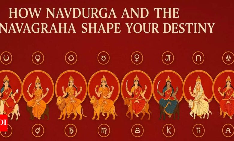 Nine Goddess, Nine Planets: How Navdurga and Nawagraha shape their fate Nine Goddess, Nine Planets: How Navdurga and Nawagraha shape their fate