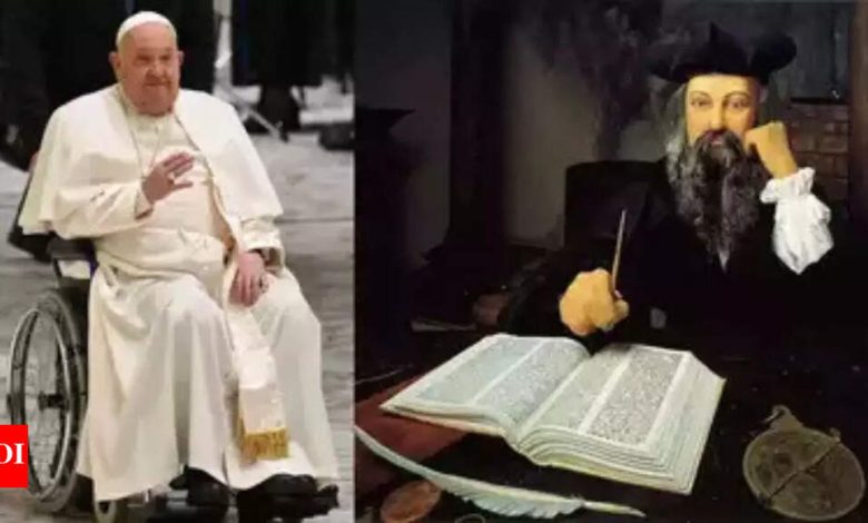 Did Nostradamus predict the death of Pope Francis? The prediction of ‘Old Pontif’ goes viral. Did Nostradamus predict the death of Pope Francis? The prediction of ‘Old Pontif’ goes viral.