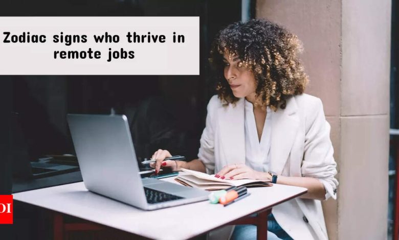 The zodiac which thrives in distance jobs.