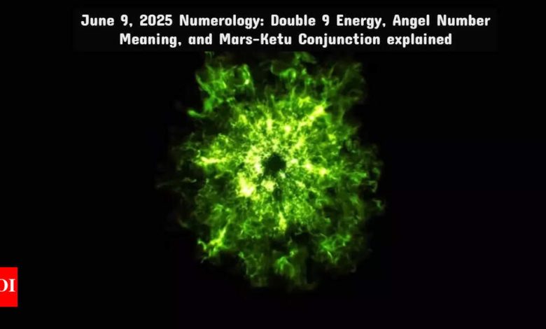 June 9, 2025 Numerology: Double 9 Energy, Angel Number Earth, and Mars-Katu Kanjunction was explained. June 9, 2025 Numerology: Double 9 Energy, Angel Number Earth, and Mars-Katu Kanjunction was explained.