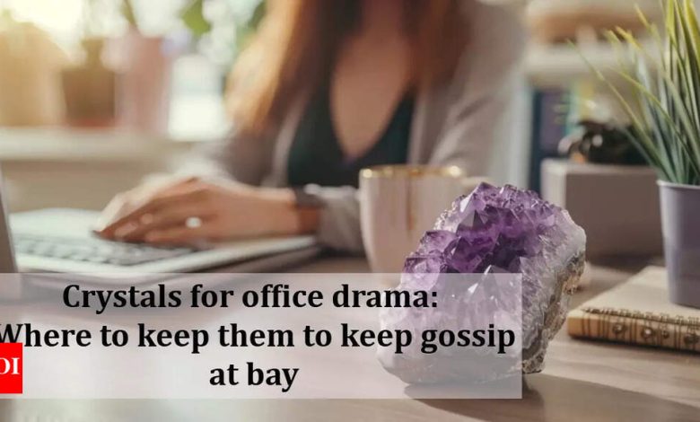 Crystal for office drama: where they have to keep them gossip in the Gulf