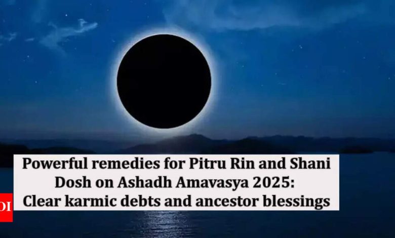 Powerful remedy for Pitu Rin and Shani Dosh on Ashrada Amavasya 2025: Clear Karma Debt and Ancellor Blessings Powerful remedy for Pitu Rin and Shani Dosh on Ashrada Amavasya 2025: Clear Karma Debt and Ancellor Blessings